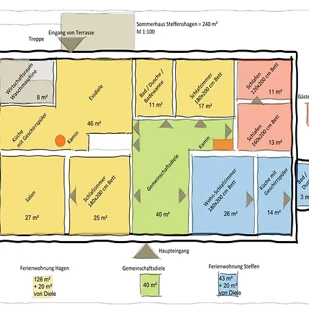In Mit Terrasse Steffenshagen